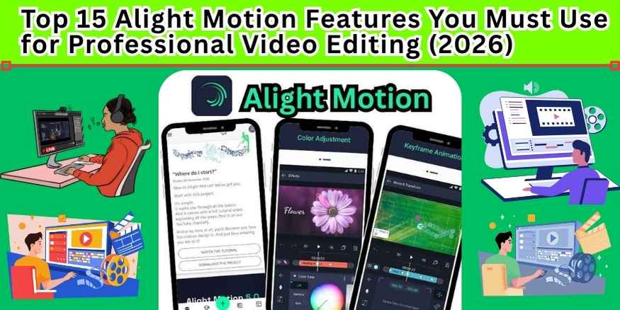 Top 15 Alight Motion Features You Must Use for Professional Video Editing (2026)