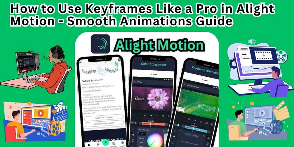 How to Use Keyframes Like a Pro in Alight Motion - Smooth Animations Guide