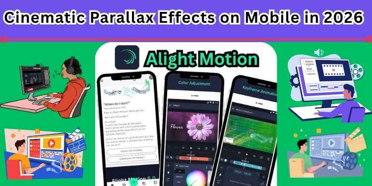 Cinematic Parallax Effects on Mobile with Alight Motion