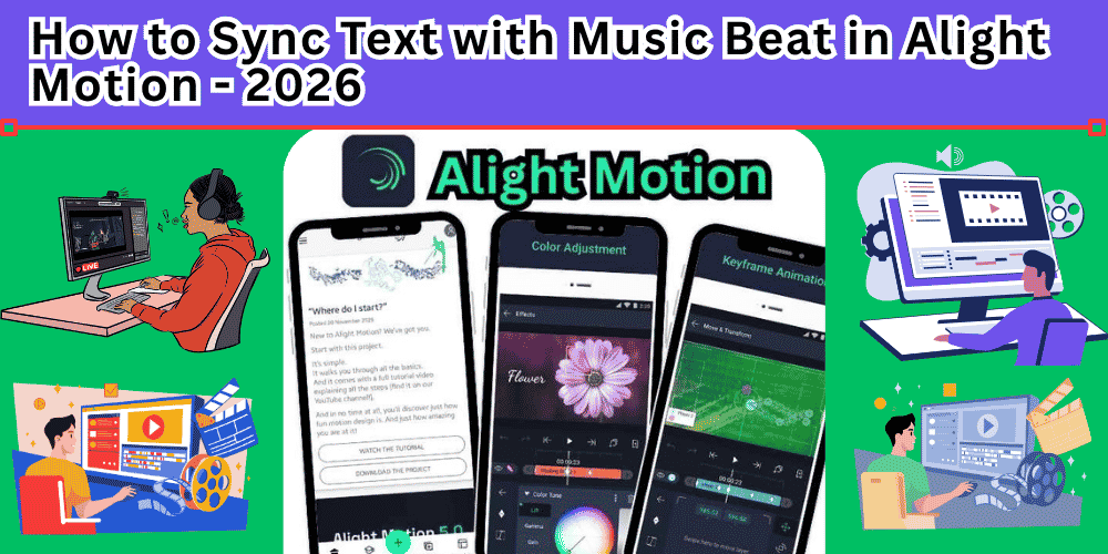 How to Sync Text with Music Beat in Alight Motion - 2026
