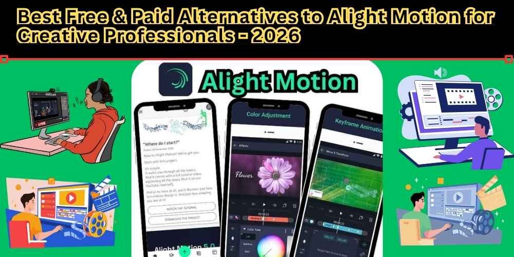 Best Free & Paid Alternatives to Alight Motion for Creative Professionals - 2026