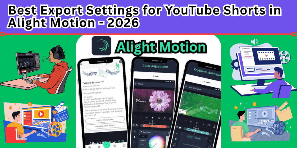 Best Export Settings for YouTube Shorts in Alight Motion - 2026