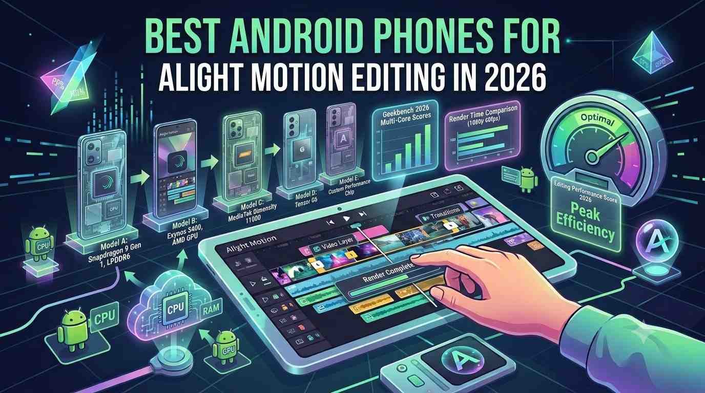 Best Android Phones for Alight Motion Editing in 2026